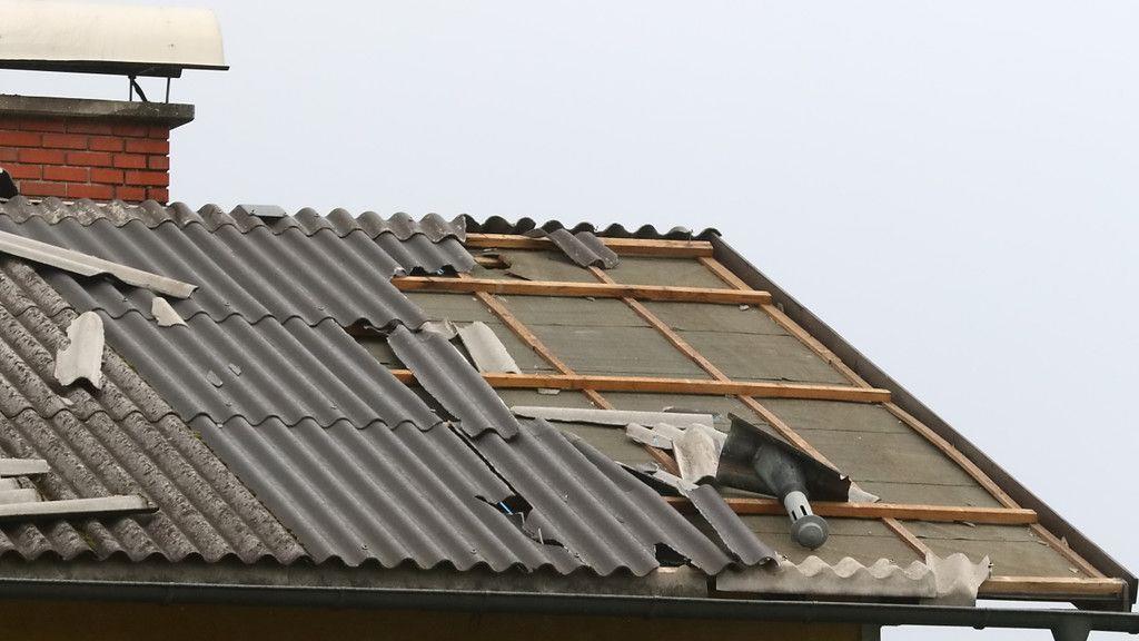 Sturmtief "Herwart" zieht über Salzburg hinweg I