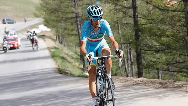 Vincenzo Nibali bei der 20. Etappe über den Colle della Lombarda