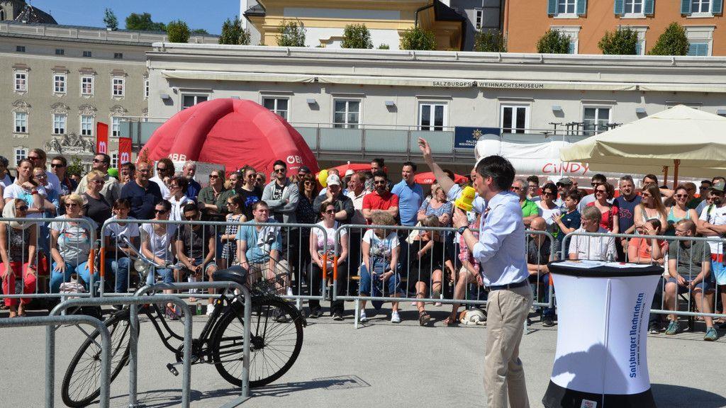 "Radfrühling" in der Stadt Salzburg I