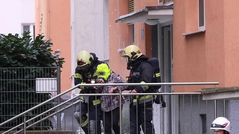 Brand in Welser Wohnung