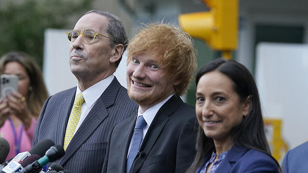 Freude bei Ed Sheeran