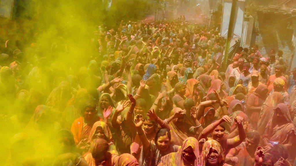 Mehr Bilder vom Farben-Fest