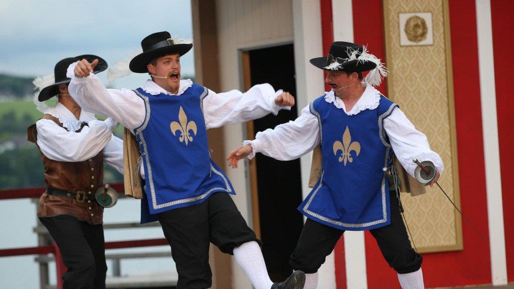 "Die drei Musketiere" in Seeham