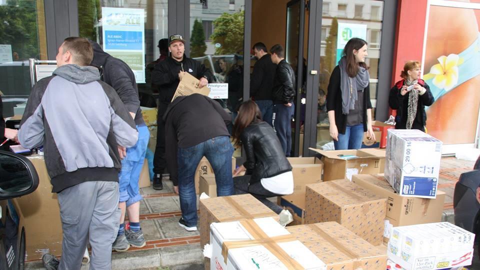 Salzburger sammeln Spenden für Flutopfer II