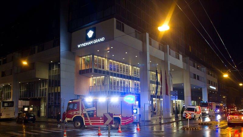 Pkw-Brand in Tiefgarage