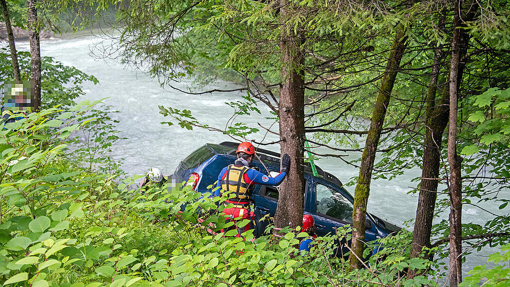 Unfall B305, Ramsauer Ache