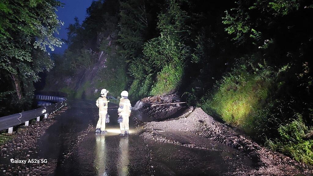 Unwetter-Einsätze Bischofshofen