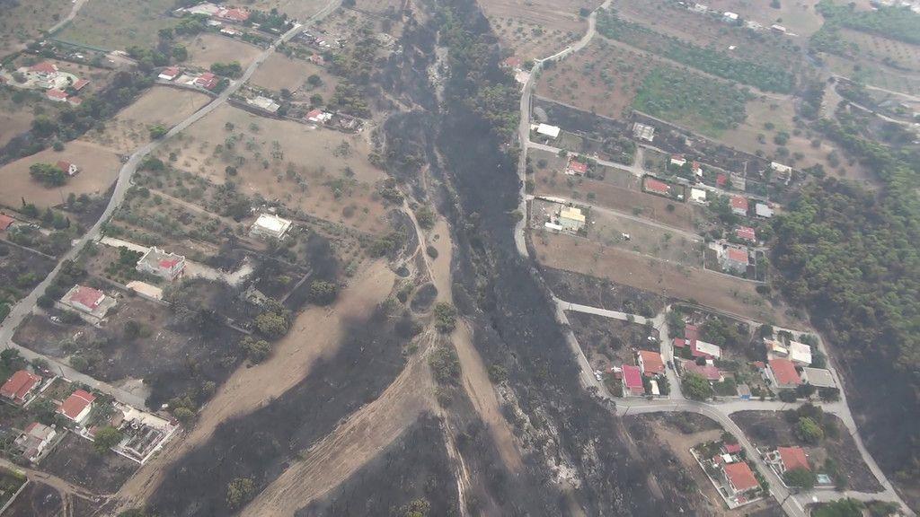 Waldbrand in Athen: Tag 2