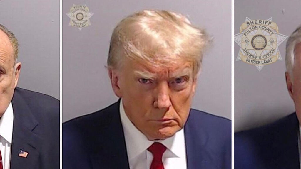 Polizeifoto Donald Trump