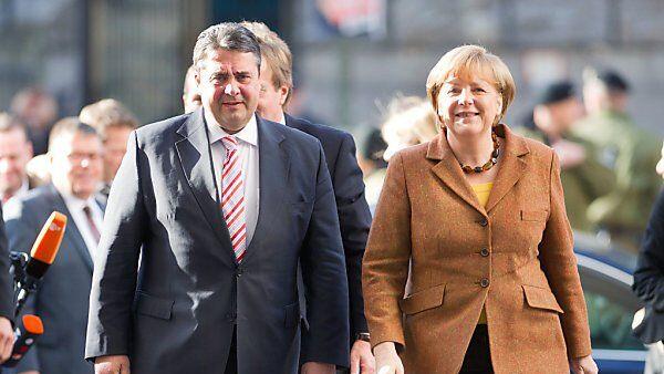 Merkel traf Gabriel in der SPD-Zentrale