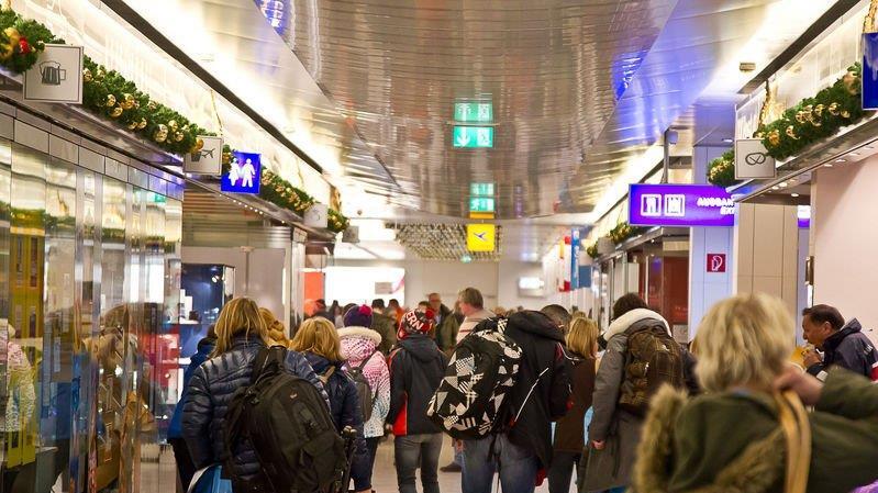 Touri-Ansturm am Airport