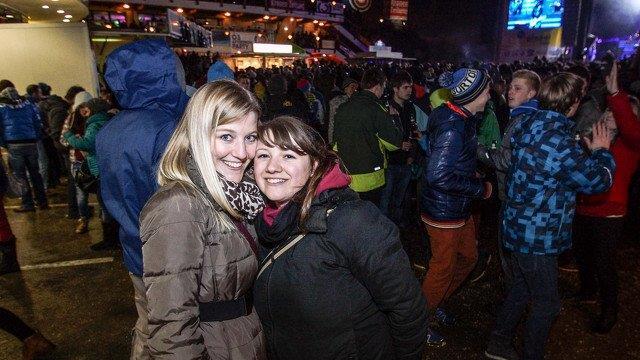 Party beim Snow Break