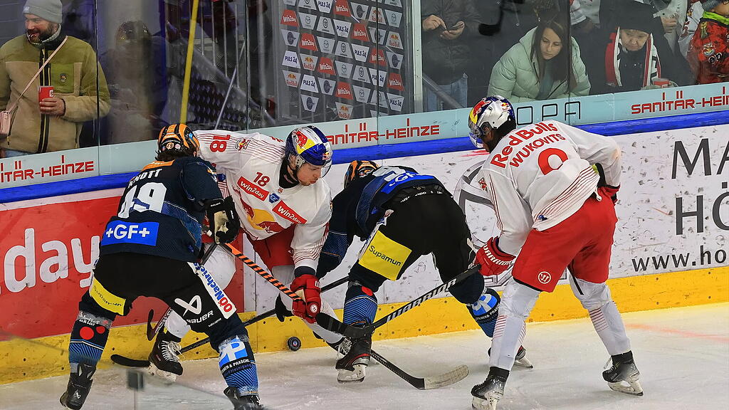 EC Red Bull Salzburg schlägt Black Wings Linz