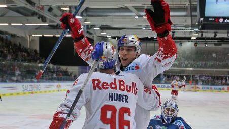 EBEL: Salzburg vs. Fehervar 8:4 (2:1,2:2,4:1)