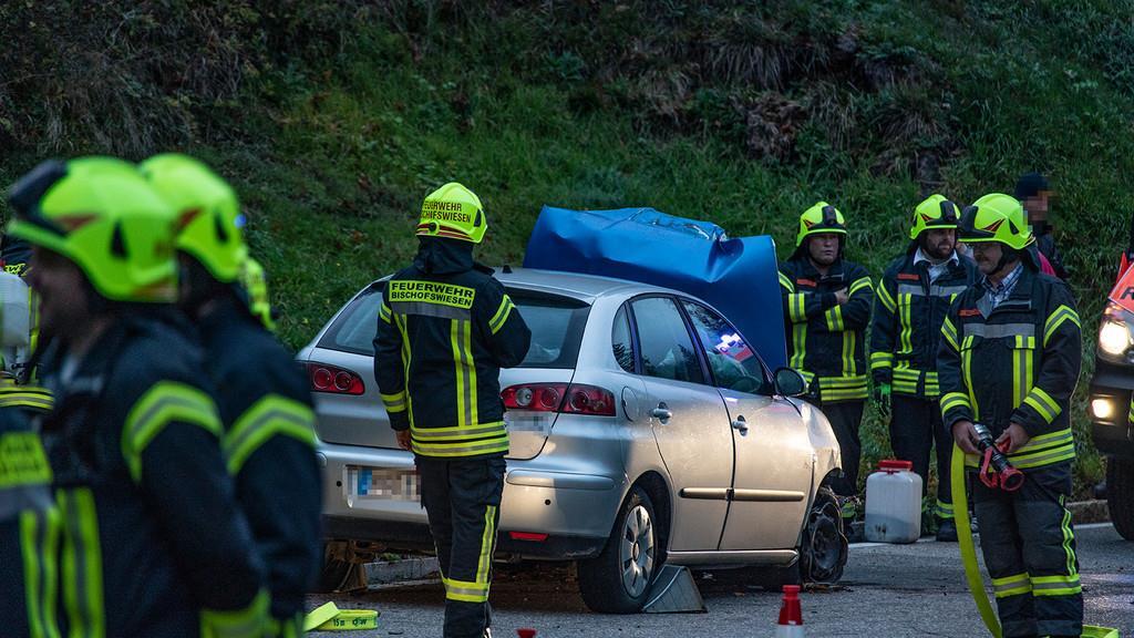 Pkw-Unfall auf der B20