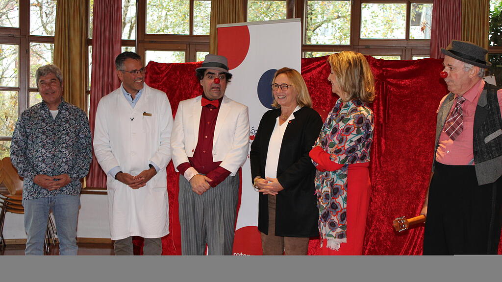 Clownvisite im Salzburger Uniklinikum