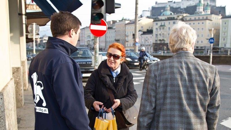 Wörndl im Wahlkampf