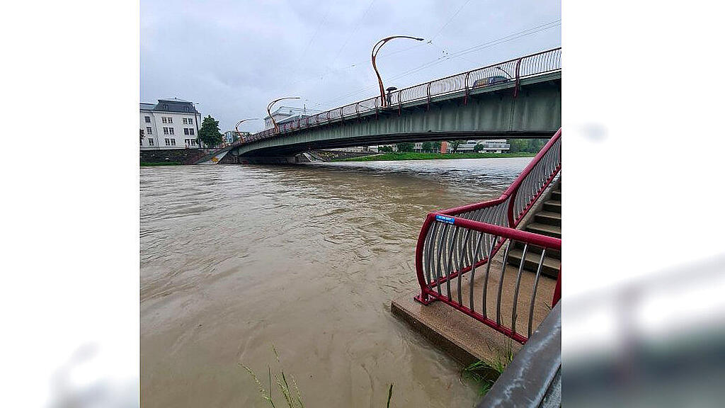 Salzach: Lehener Brücke