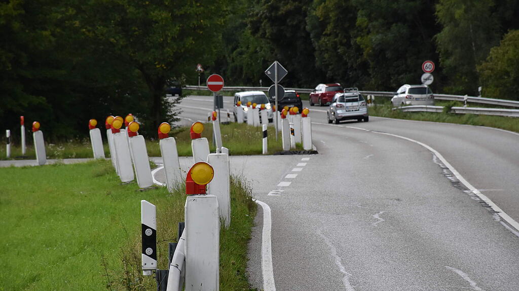 Bauarbeiten Gablerknoten Bad Reichenhall