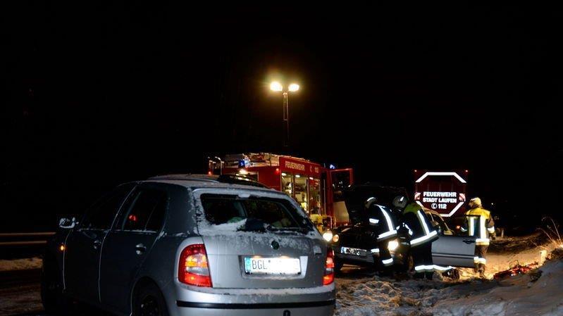 Crash auf der B20