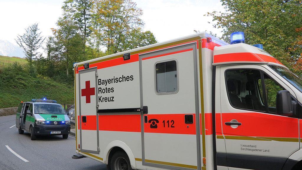 Pkw kollidiert in Berchtesgaden mit Lkw