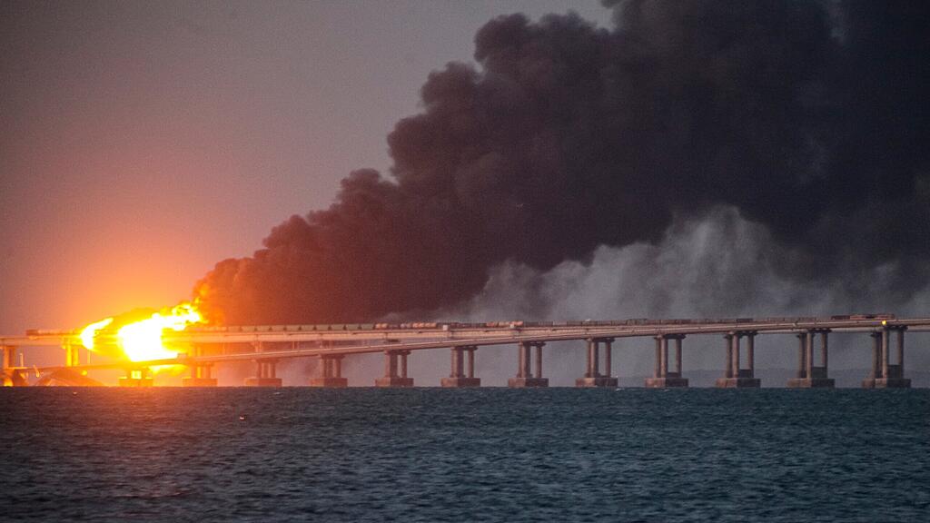 Explosion Krim-Brücke