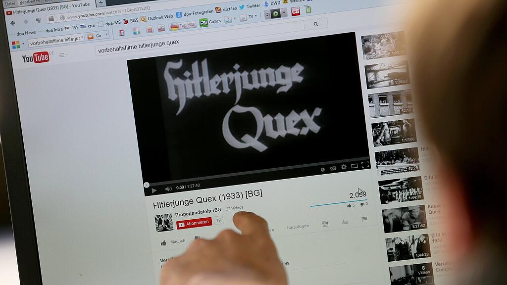Verbotene Inhalte im Internet