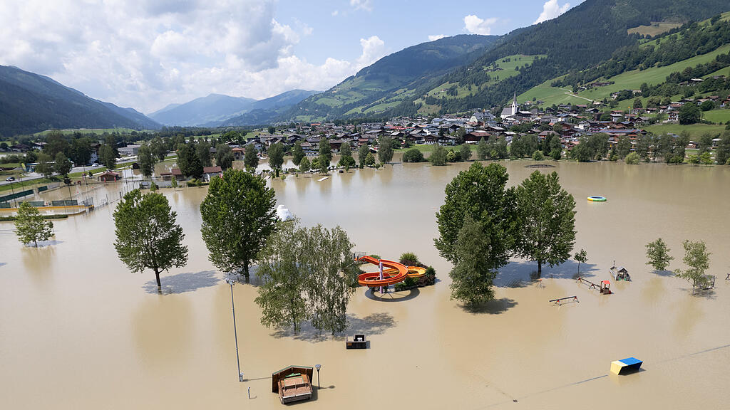 Hochwasser Uttendorf