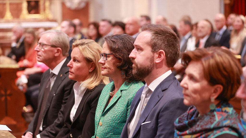Angelobung neue Salzburger Landeregierung, interreligi\u00f6se Feier
