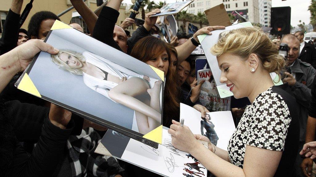 Hollywood-Stern für Scarlett Johansson
