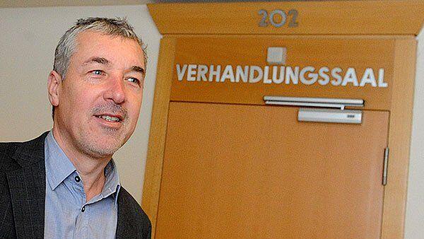 Moschitz beim Prozess in Wien