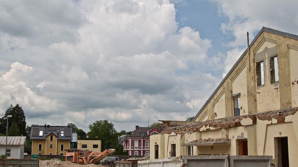 Riedenburg-Kaserne: Abriss nahezu abgeschlossen