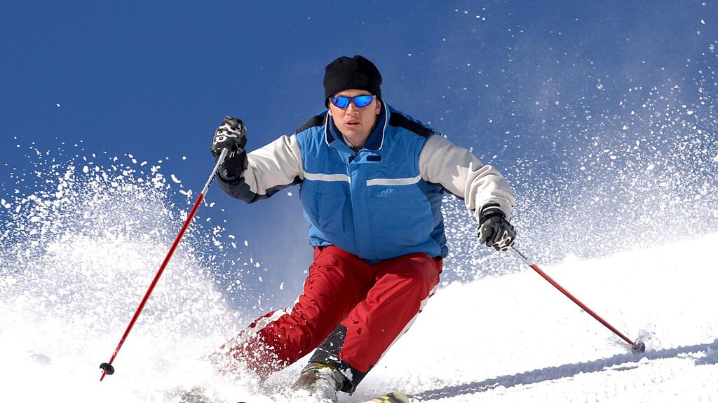 Viele Skisportler fühlten sich trotz erhöhtem Risiko noch sicher.