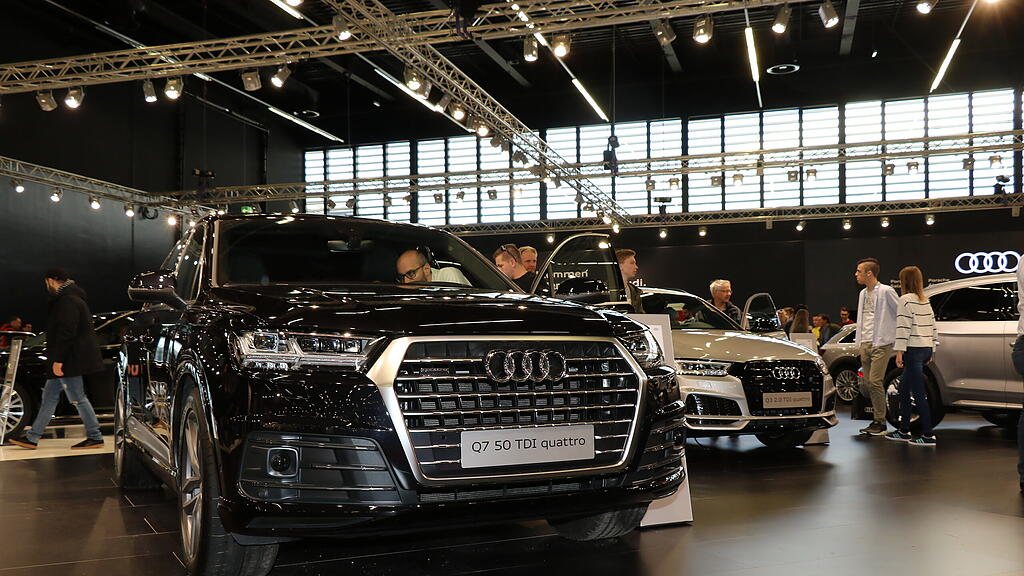 Viel zu bestaunen gab es bei der Automesse in Salzburg.