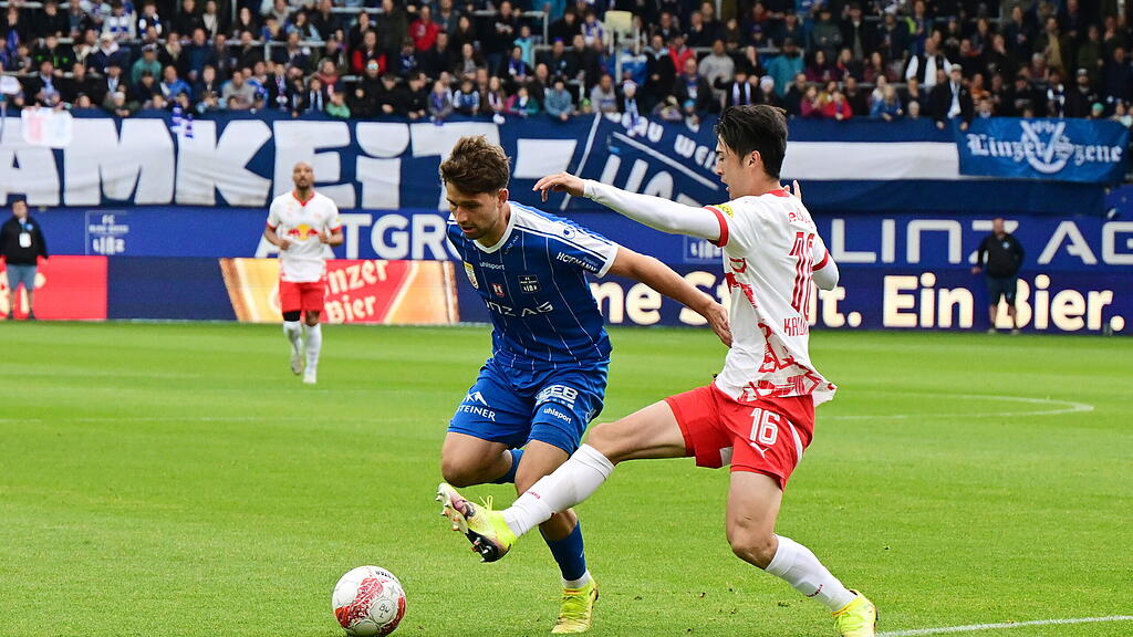 FUSSBALL: ADMIRAL BUNDESLIGA / MEISTERGRUPPE / 9. RUNDE: BLAU-WEISS LINZ - RED BULL SALZBURG