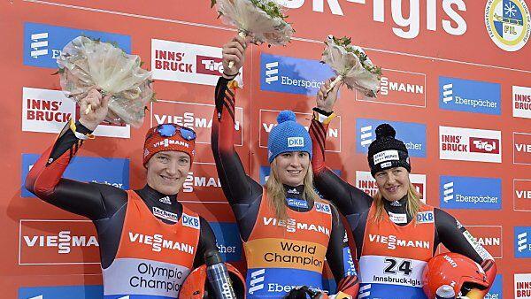 Der Sieg ging an Natalie Geisenberger