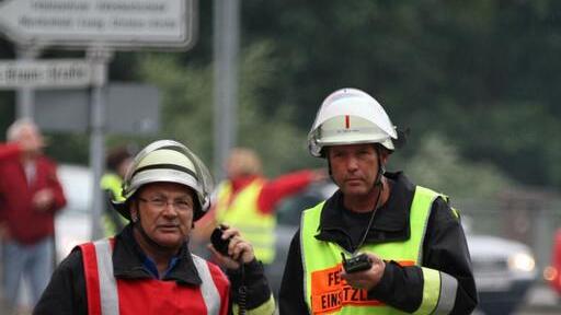 Feuerwehrübung in Trostberg