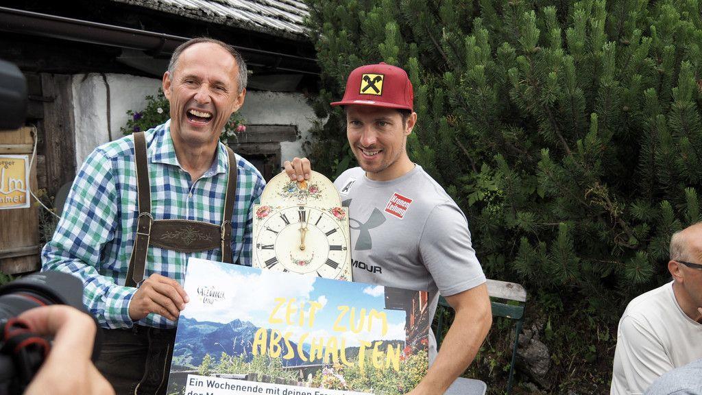 Wandertag mit Marcel Hirscher