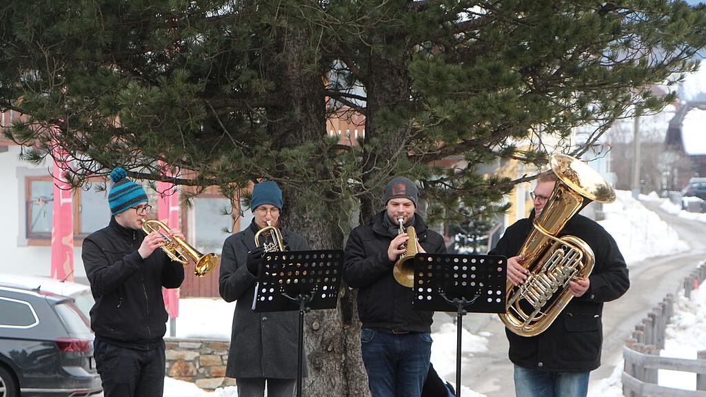 Silvesterschie\u00dfen 2023 der Prangersch\u00fctzen Mauterndorf