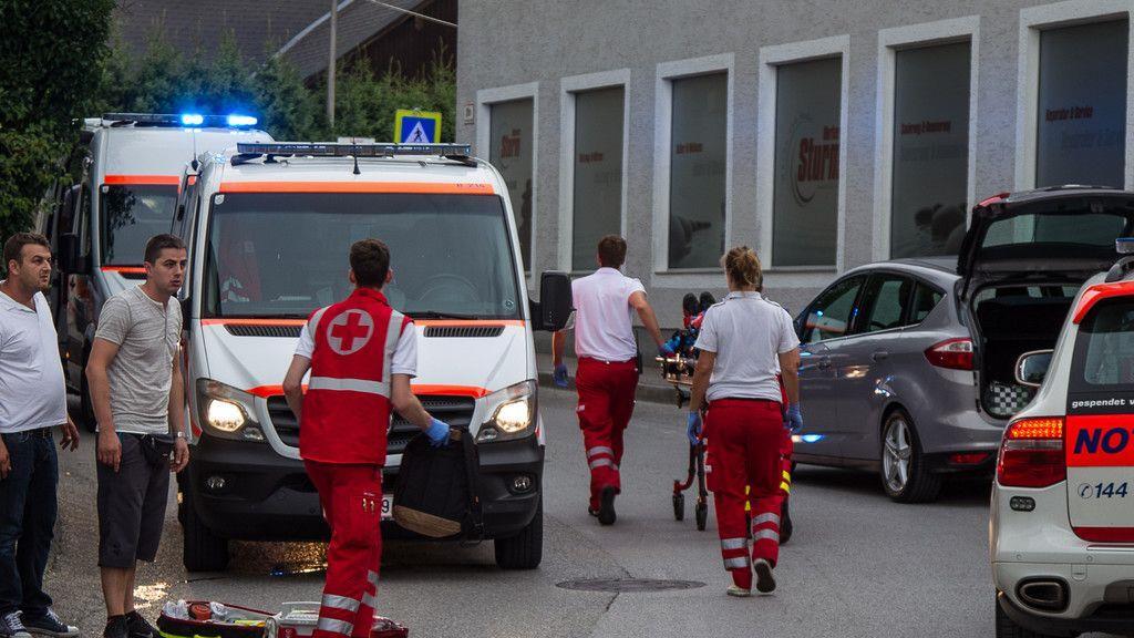 Radfahrer stürzt in Liefering schwer