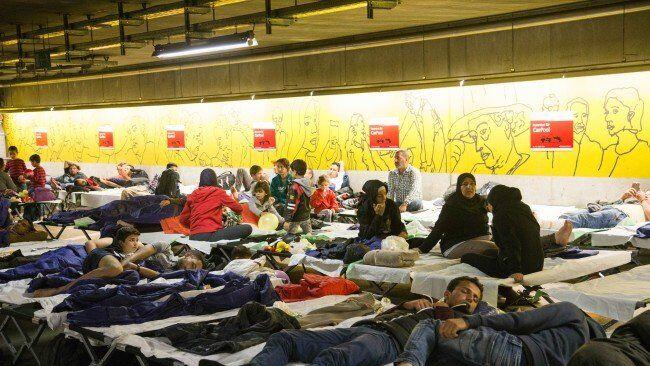 Die Bahnhofsgarage muss winterfest gemacht werden.