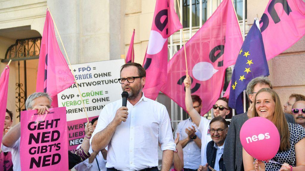 Wahlkampfabschluss der NEOS