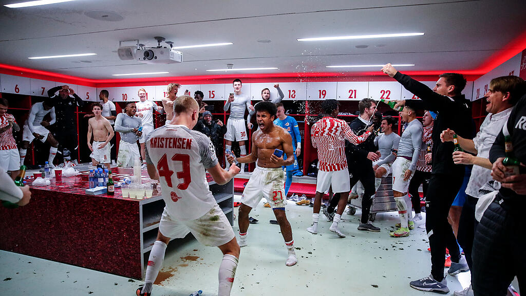 Salzburg, Sevilla, Champions League, feiern