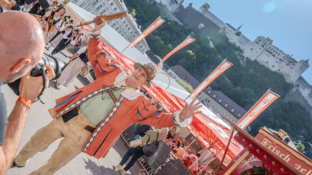 Salzburger Rupertikirtag: Eröffnung
