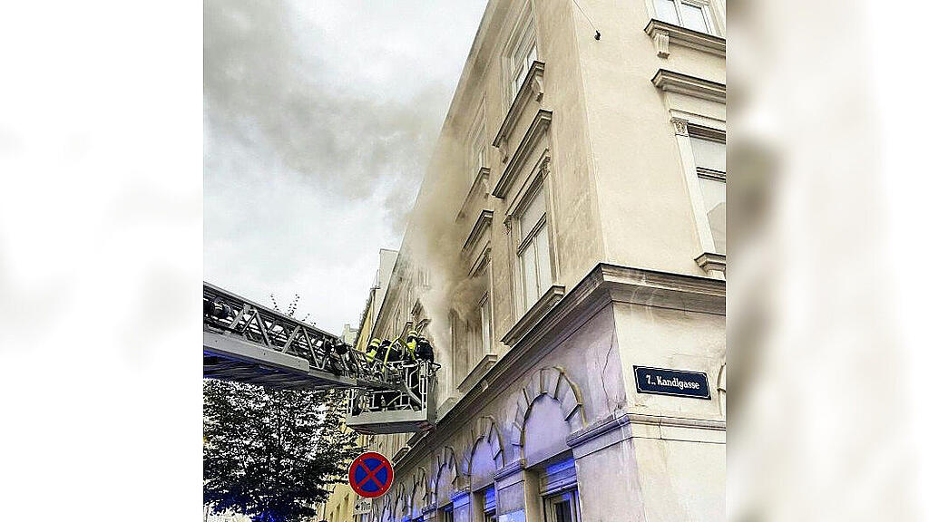 Zimmerbrand Wien-Neubau