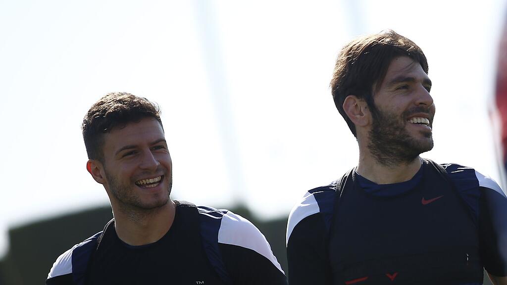 Djuricin und Soriano im Bullen-Trainingslager in Katar.