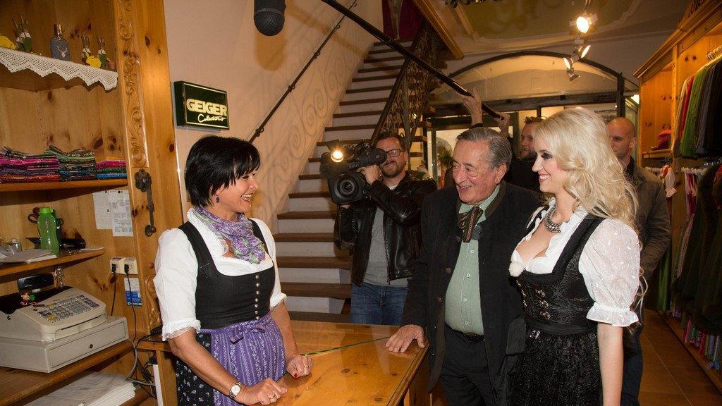 Lugner und Spatzi in Salzburg