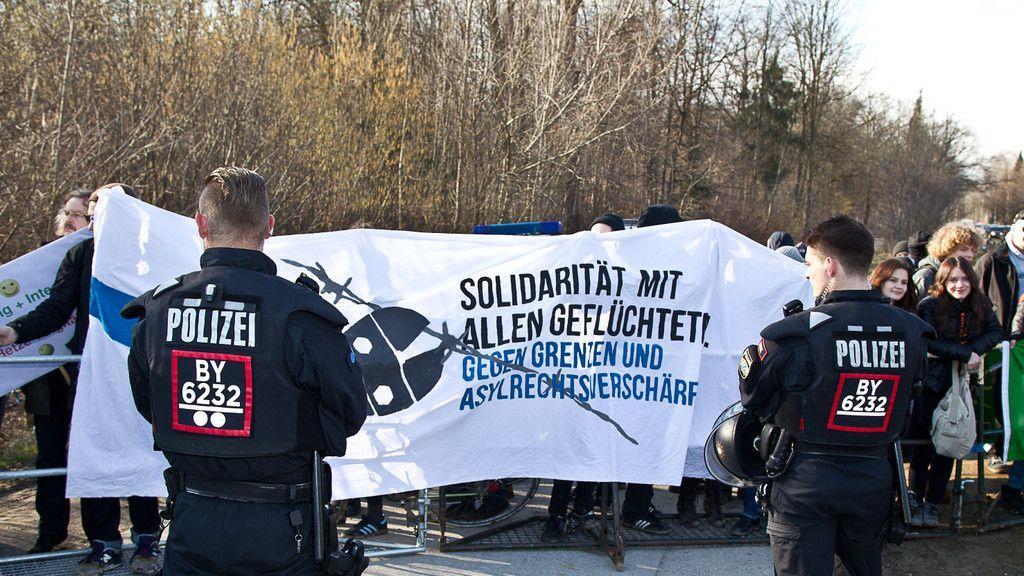 Demo von "Wir sind Grenze"
