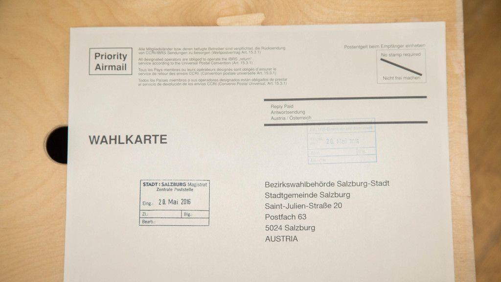 Auszählung der Wahlkarten in der Stadt Salzburg