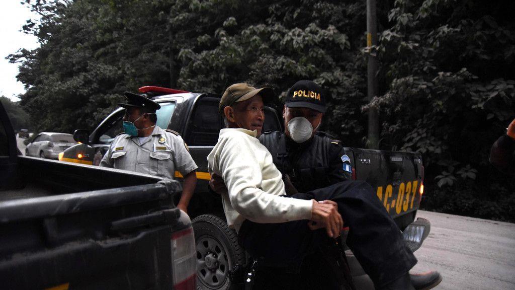 Feuervulkan in Guatemala ausgebrochen